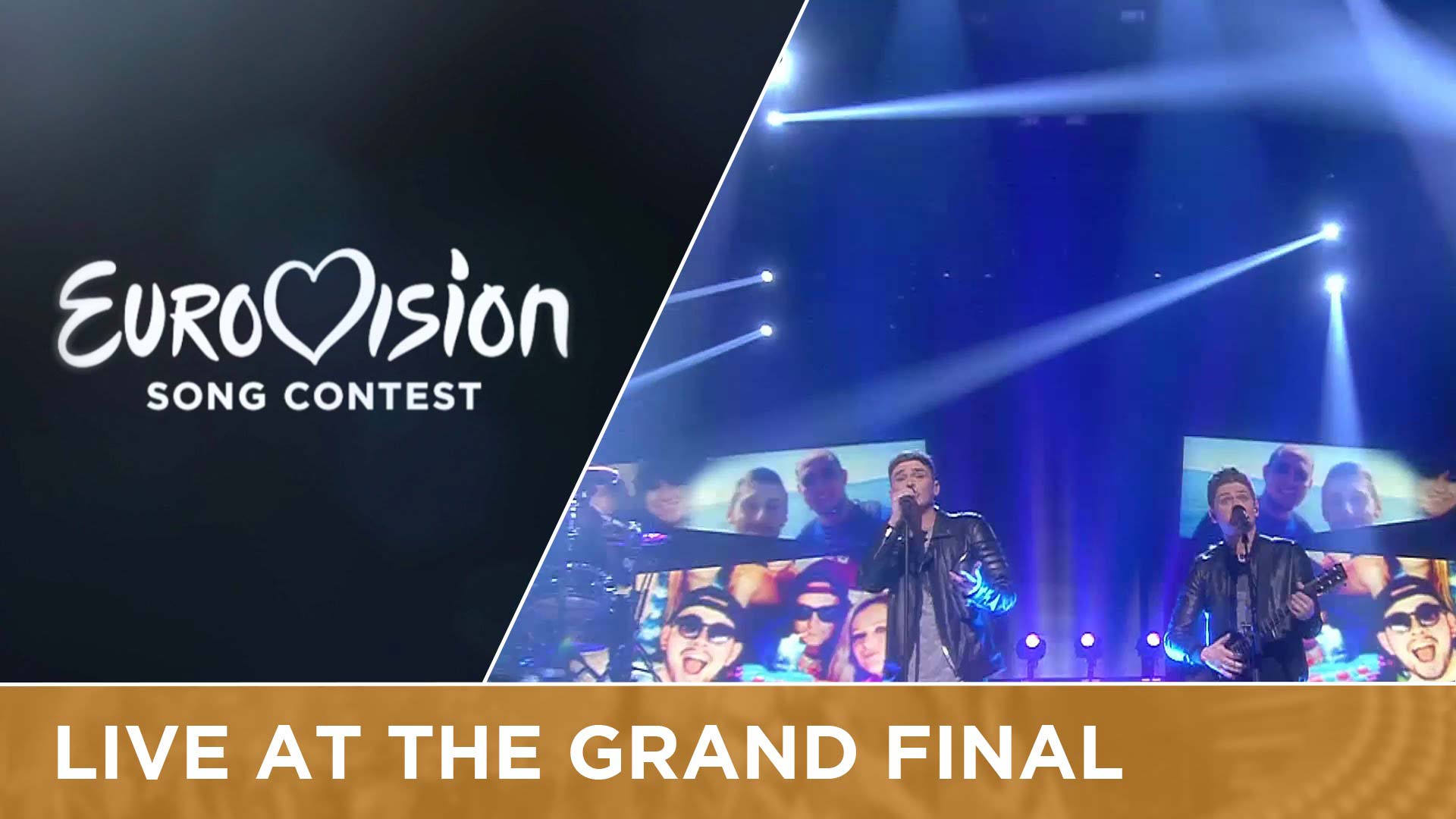 EuroVision 2016 - Live Joe and Jake - You're Not Alone (United Kingdom)