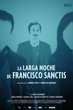 locandina La larga noche de Francisco Sanctis