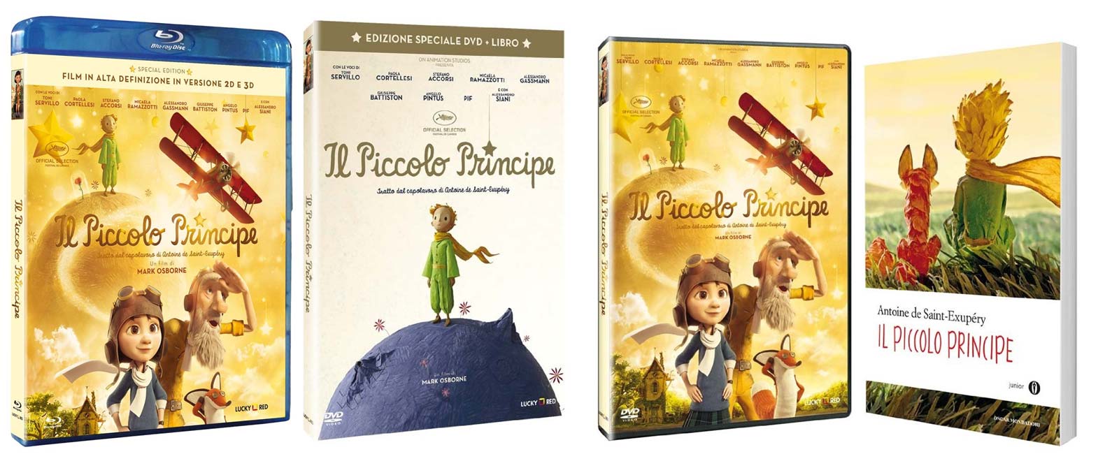 Il Piccolo Principe in DVD e Blu-ray 2D e 3D