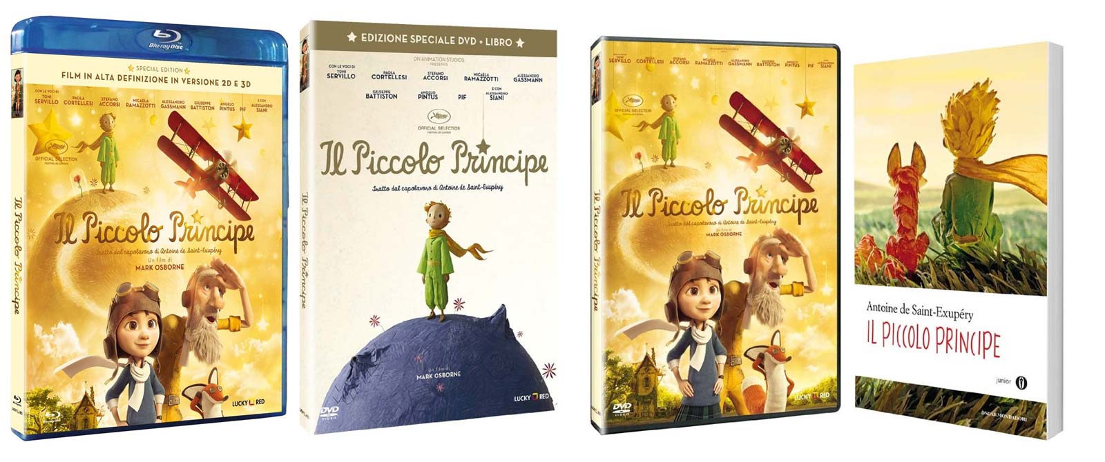 Il Piccolo Principe in DVD e Blu-ray 2D e 3D