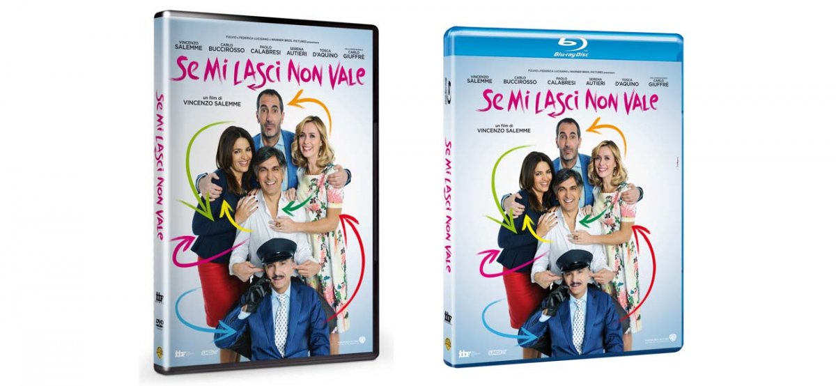 Se Mi Lasci Non Vale di Vincenzo Salemme in DVD e Blu-ray