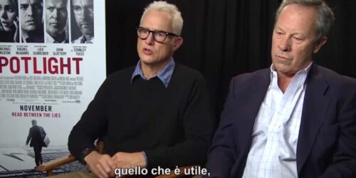 Il Caso Spotlight – Video intervista a John Slattery e Ben Bradlee Jr.