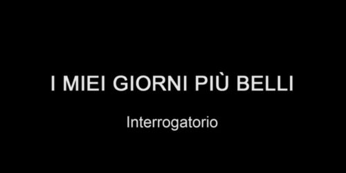 I Miei Giorni Piu’ Belli – Clip Interrogatorio