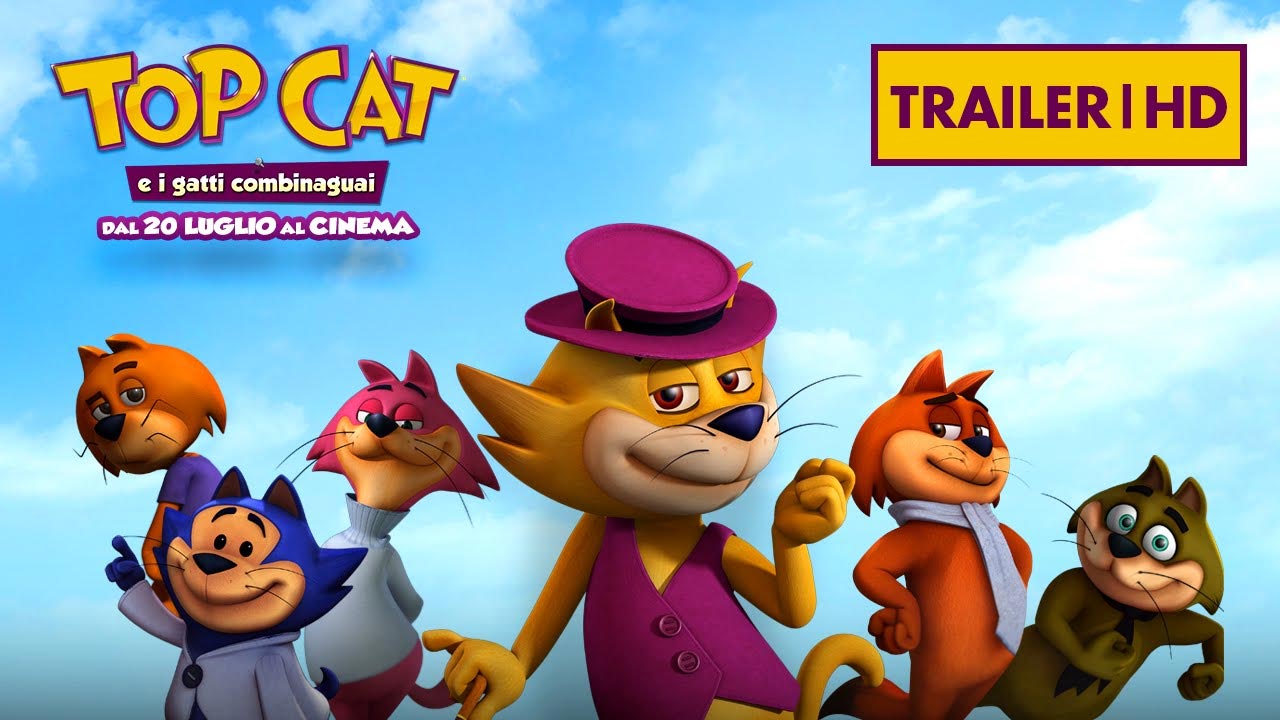 Trailer Top Cat e i gatti combinaguai