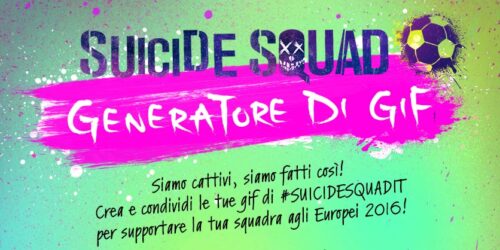 Suicide Squad, crea le tue Gif per Euro 2016