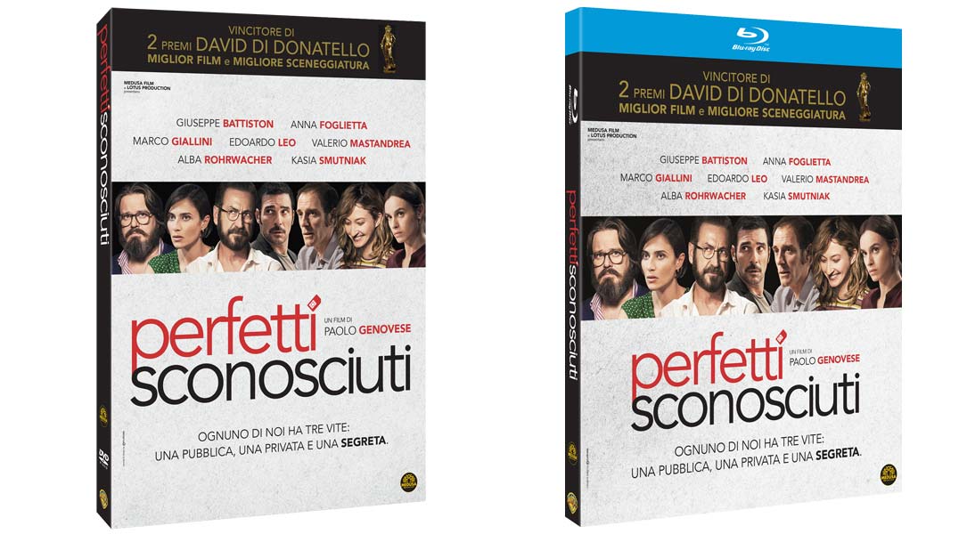 Perfetti sconosciuti in DVD e Blu-ray