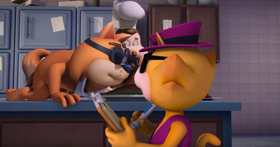 Top Cat e i gatti combinaguai - Clip Questo distintivo è fatto di Formaggio