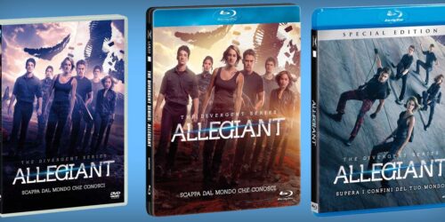 Allegiant della serie Divergent in DVD, e Blu-ray dal 3 Agosto