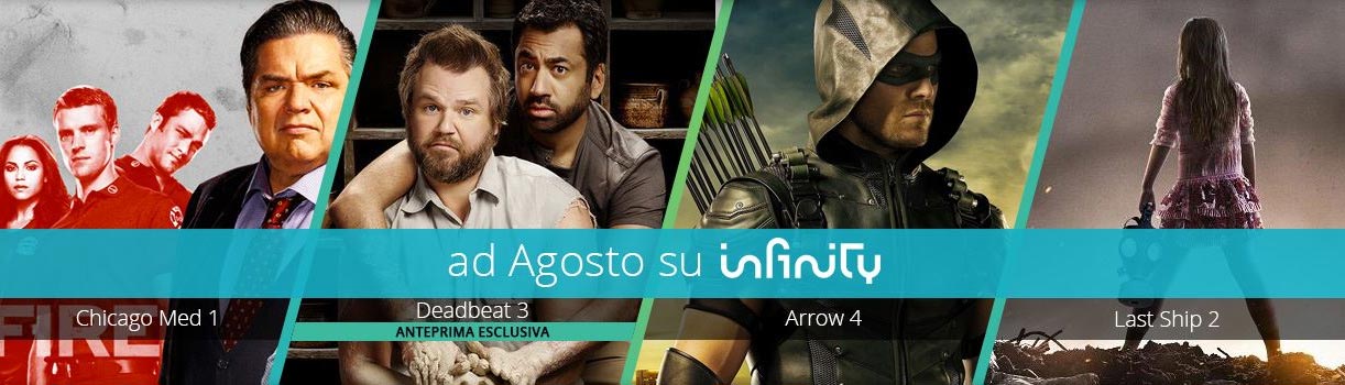 Infinity, uscite di Agosto 2016