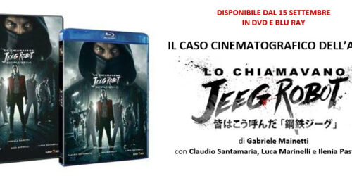 Lo Chiamavano Jeeg Robot in DVD e Bluray: dettagli Schede e Extra