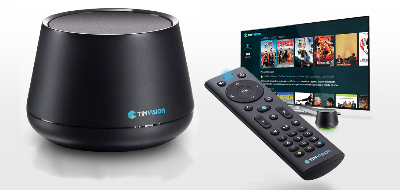TIMvision, nuovo decoder con Android TV: Prezzi e Specifiche