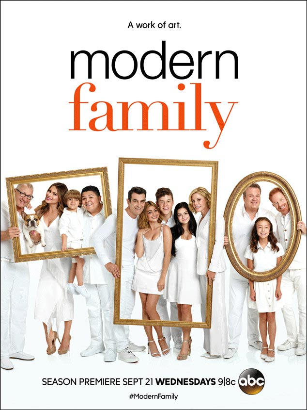 Modern Family 8 poster