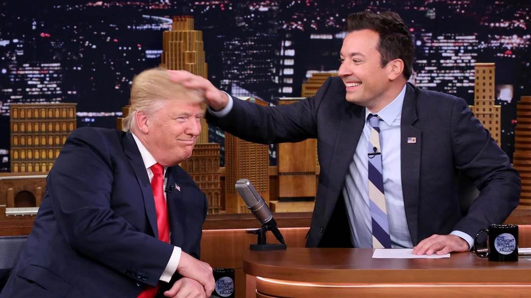 Donald Trump e Hillary Clinton ospiti del Tonight Show su FOX