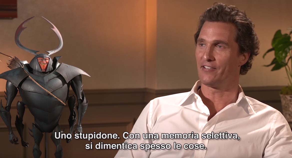 Kubo e la Spada Magica - Intervista a Matthew McConaughey