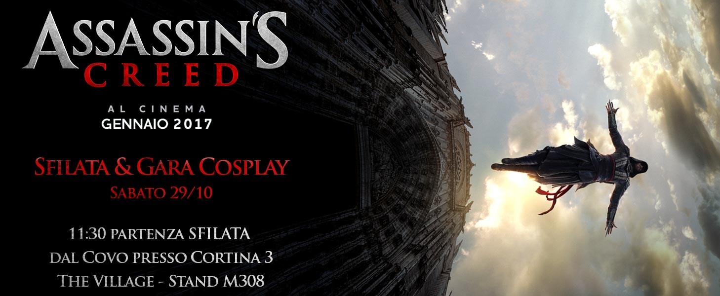 Assassin's Creed a Lucca Comics and Games 2016