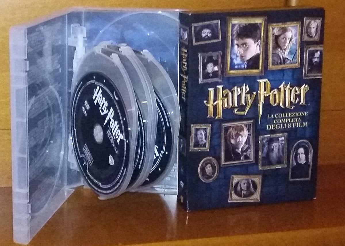 Harry Potter Collezione Completa BoxSet 8 Dvd