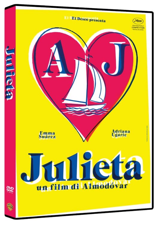 Julieta di Pedro Almodóvar in DVD