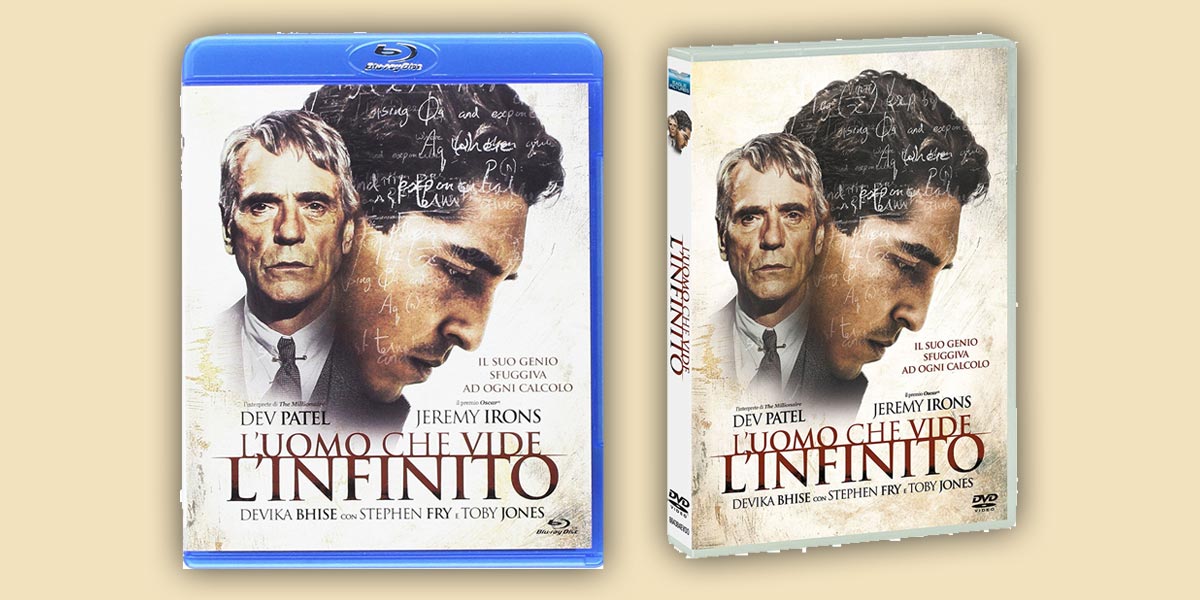 L'uomo che vide l'infinito in DVD e Blu-ray