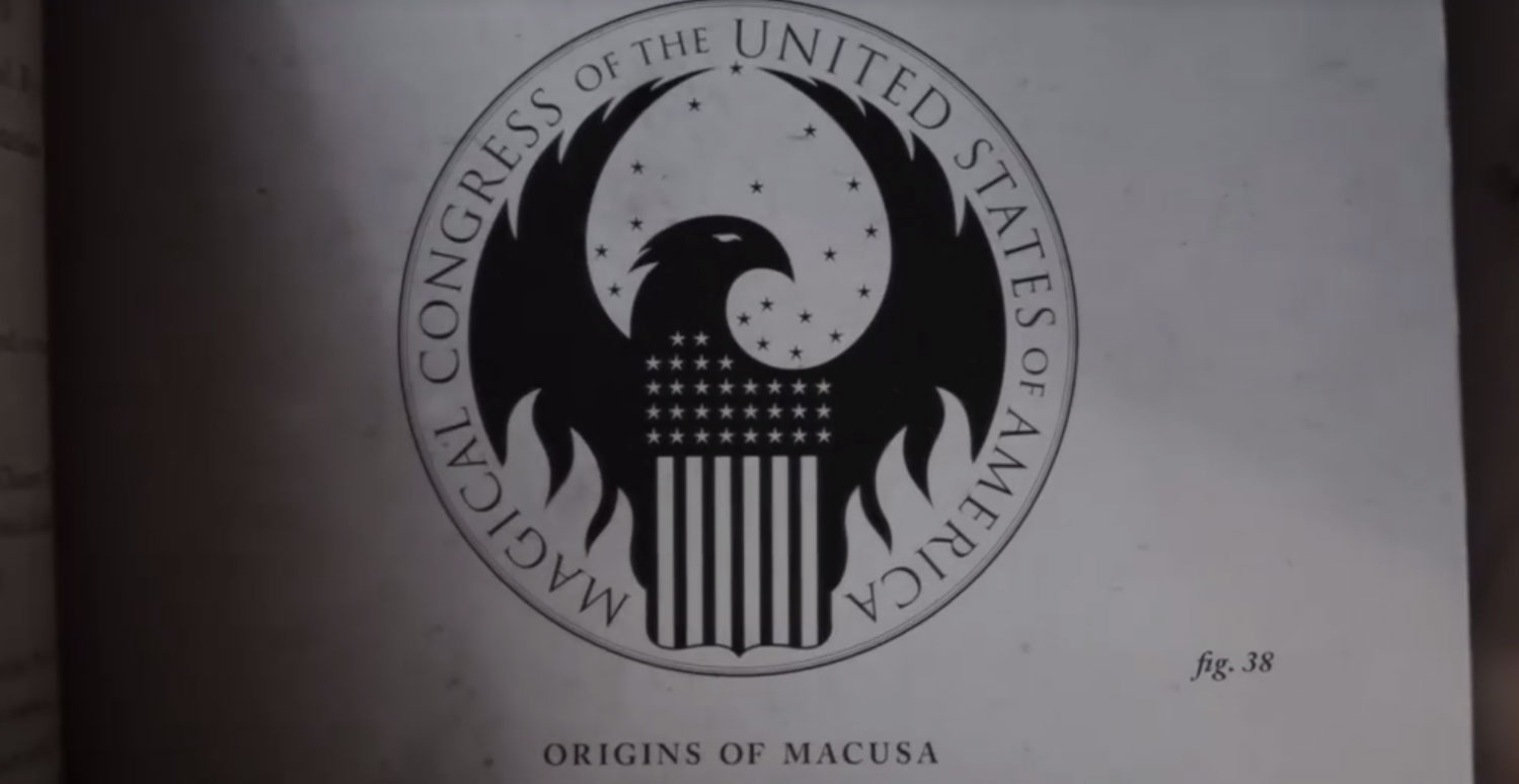 MACUSA, il Magico Congresso degli USA da Animali Fantastici e Dove Trovarli