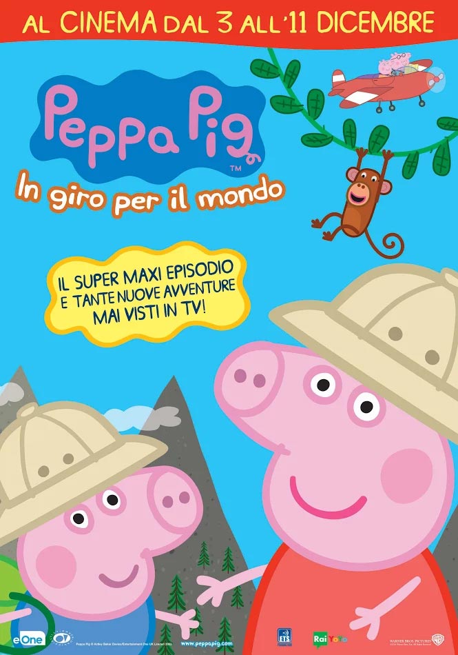 Peppa Pig in giro per il mondo