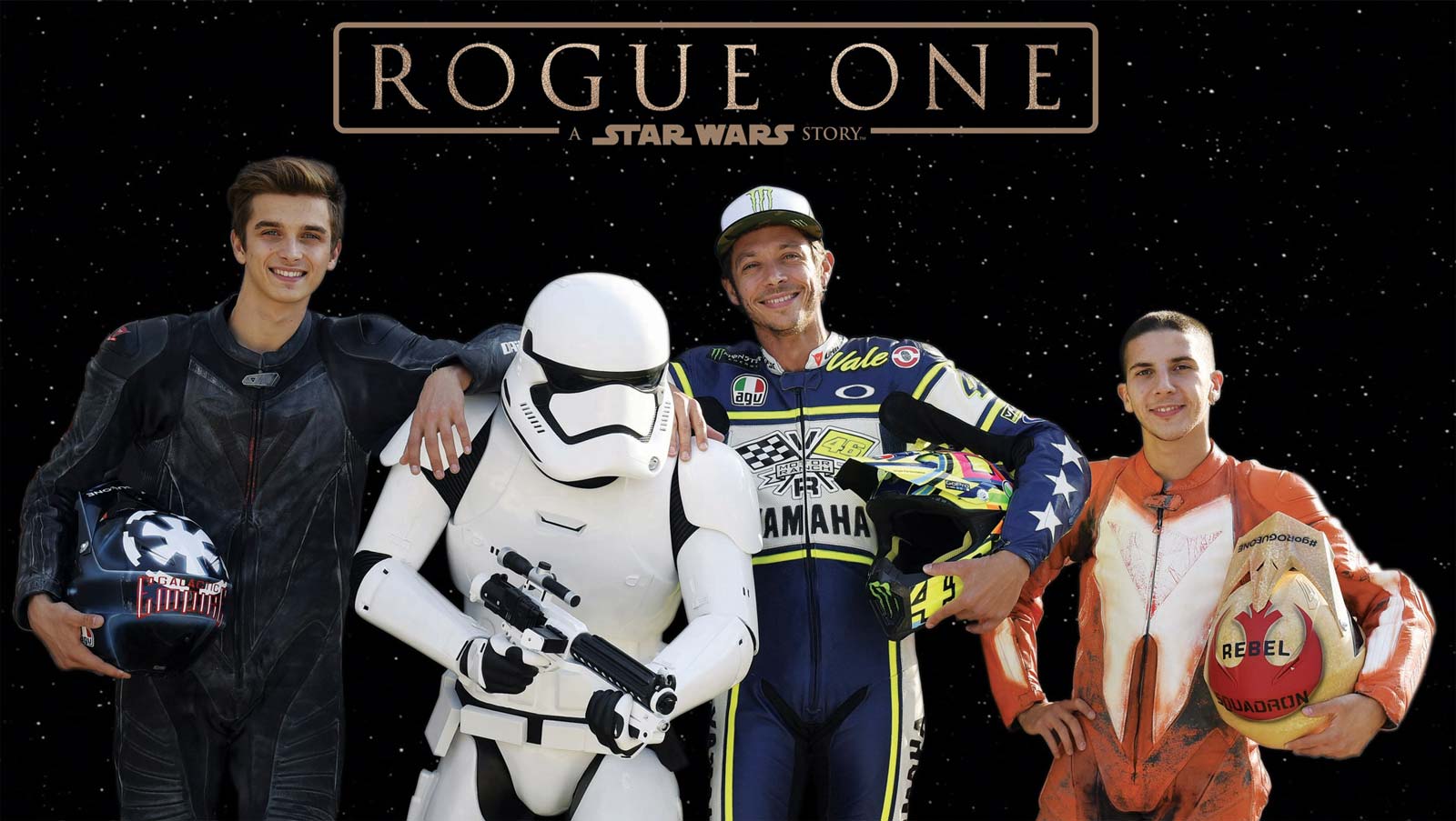 Rogue One: A Star Wars Story, inizia la sfida Rebel Race VR46