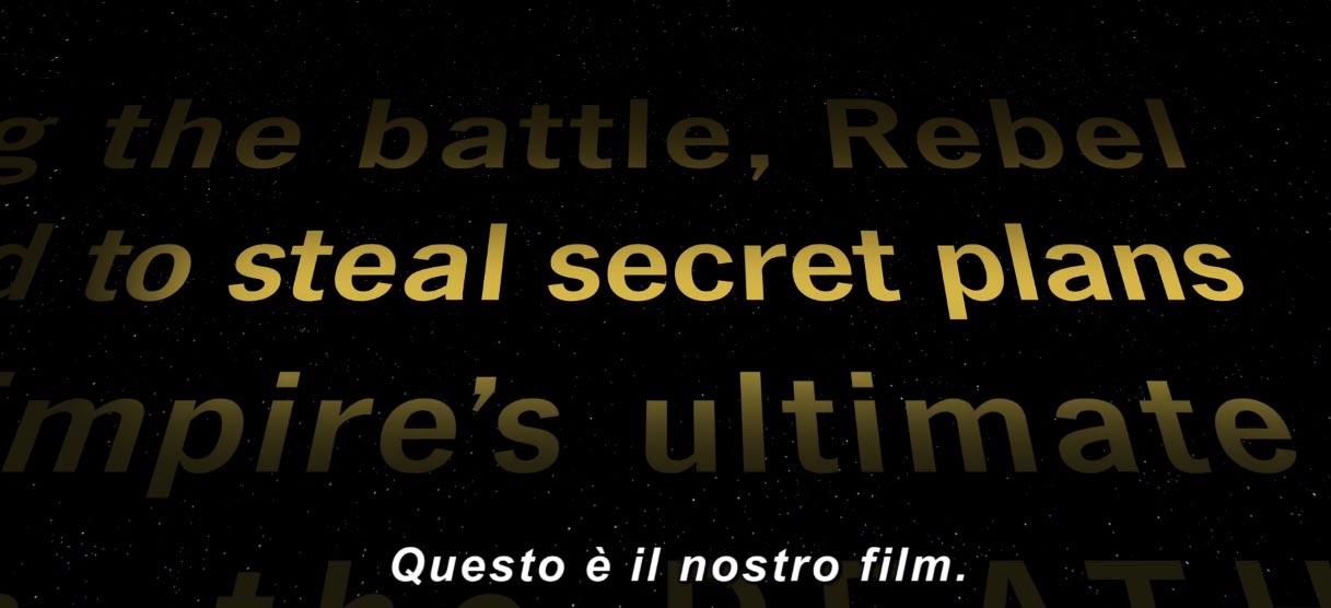 Featurette A Star Wars Story per Rogue One: A Star Wars Story
