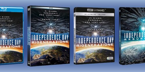 Independence Day Rigenerazione in Digitale, DVD, Blu-ray e 4k UHD