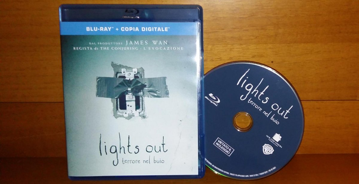 Blu-ray di Lights Out - Terrore nel buio