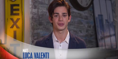 Alex and Co. 3 – Intervista a Luca Valenti (Matt)