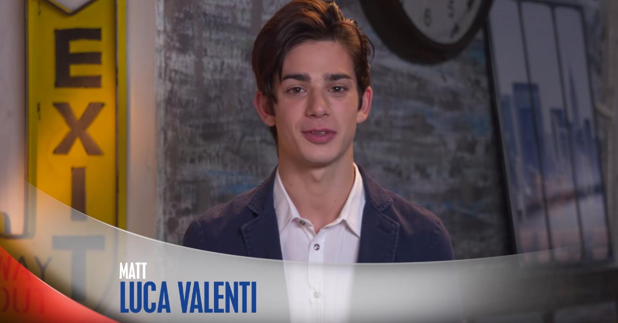 Alex and Co. 3 - Intervista a Luca Valenti (Matt)