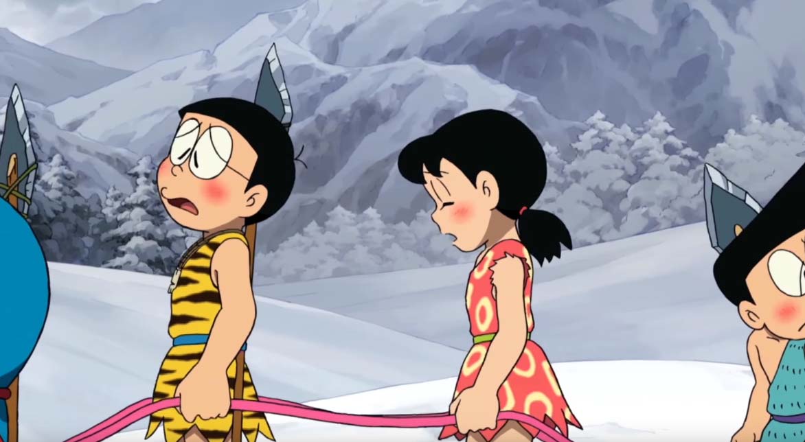 Clip Sulla neve da Doraemon il film - Nobita e la nascita del Giappone