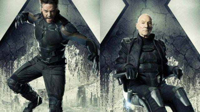 Hugh Jackman e Patrick Stewart