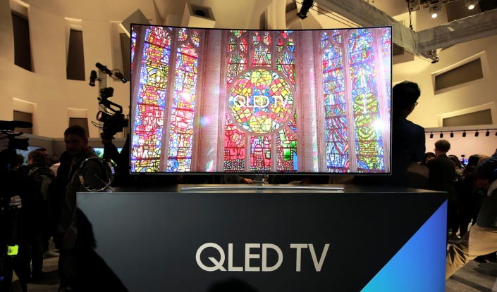 Samsung QLED TV CES 2017