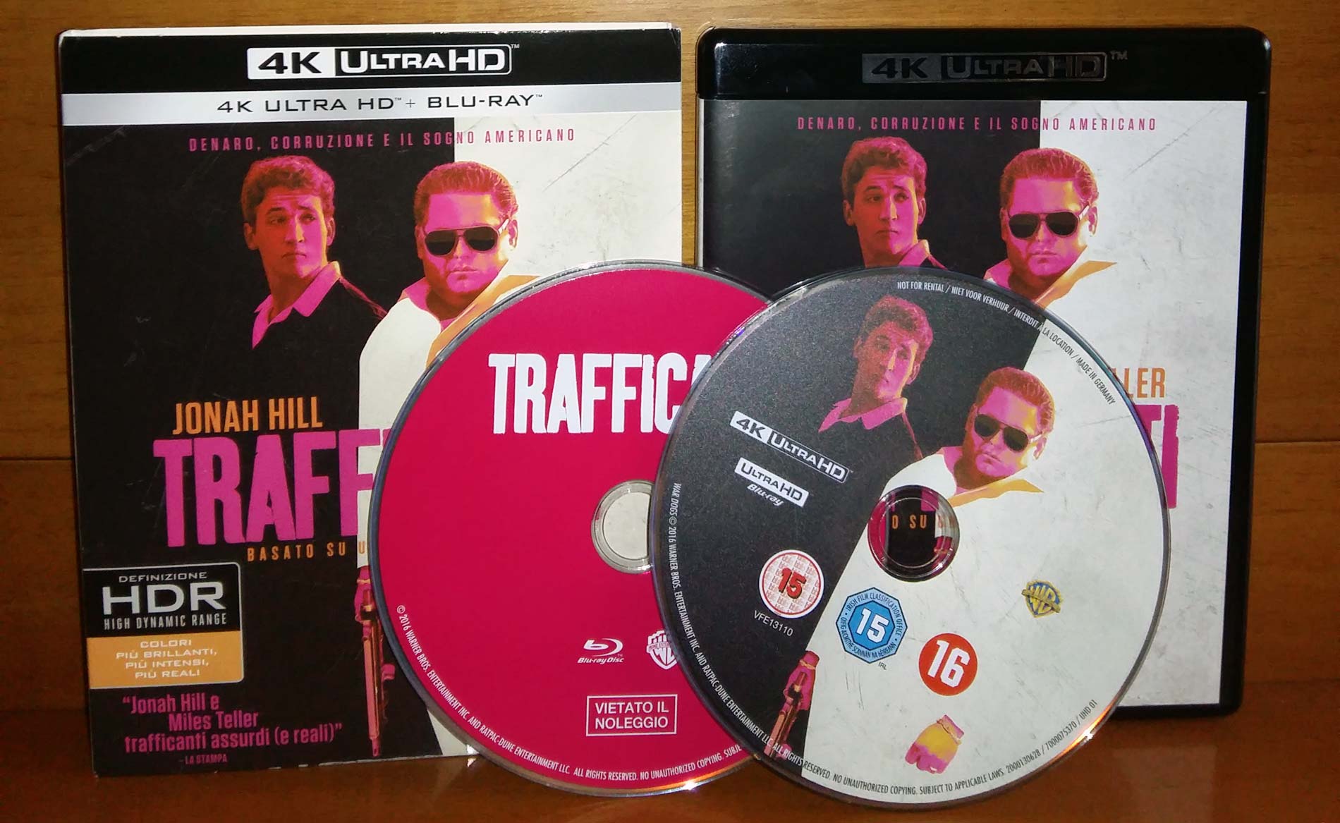 Trafficanti in Blu-ray 4K UHD