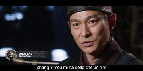The Great Wall – Sul set con il regista Zhang Yimou
