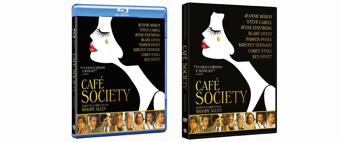Café Society in DVD, Blu-ray