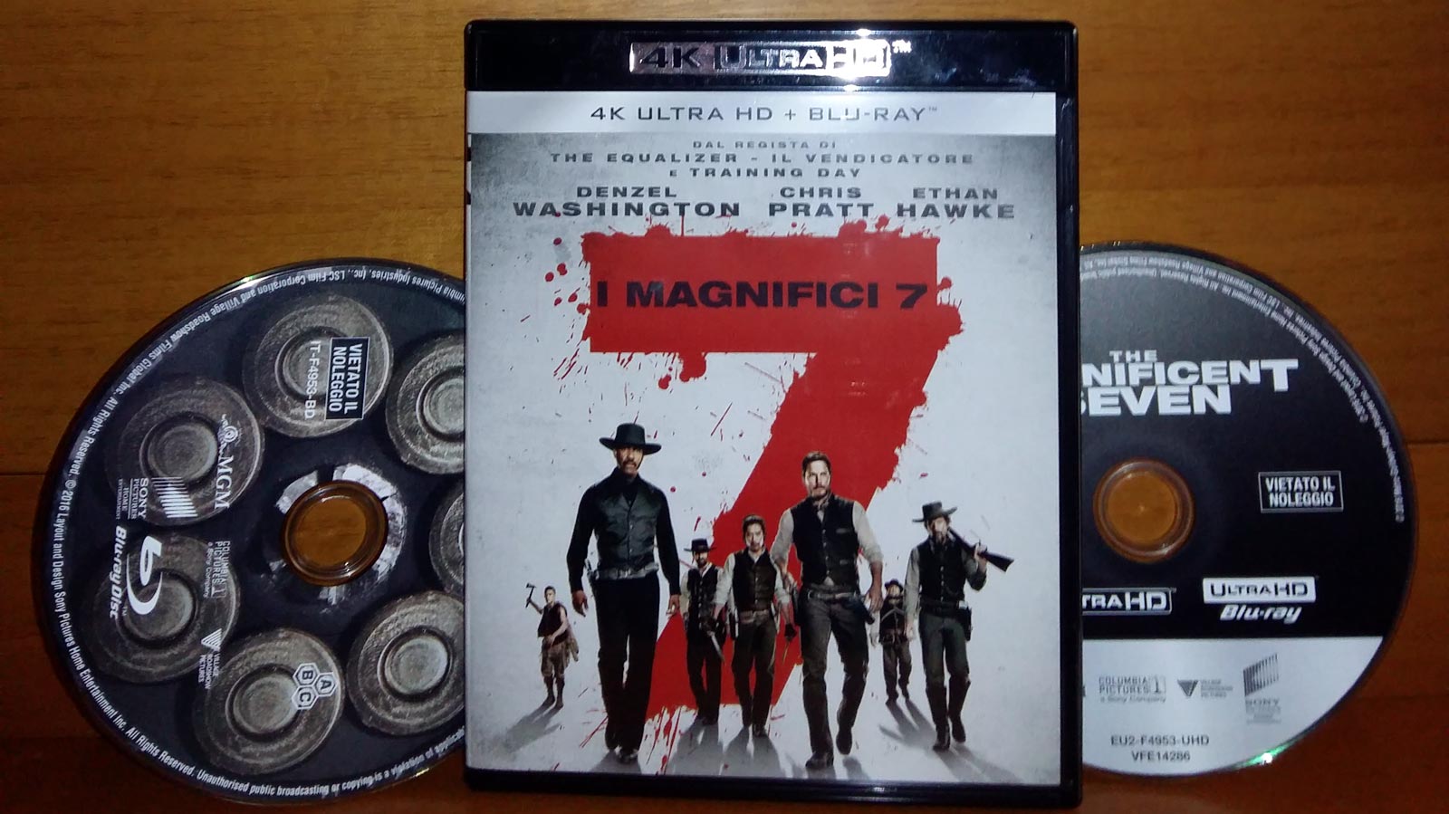I Magnifici 7, Blu-ray 4k UHD