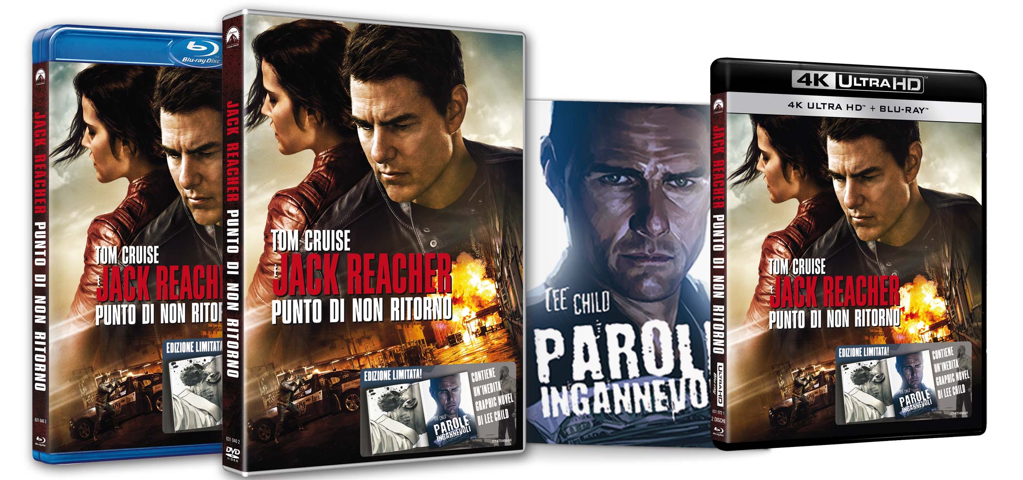 Jack Reacher - Punto di non ritorno in DVD, Blu-ray e 4k Ultra HD