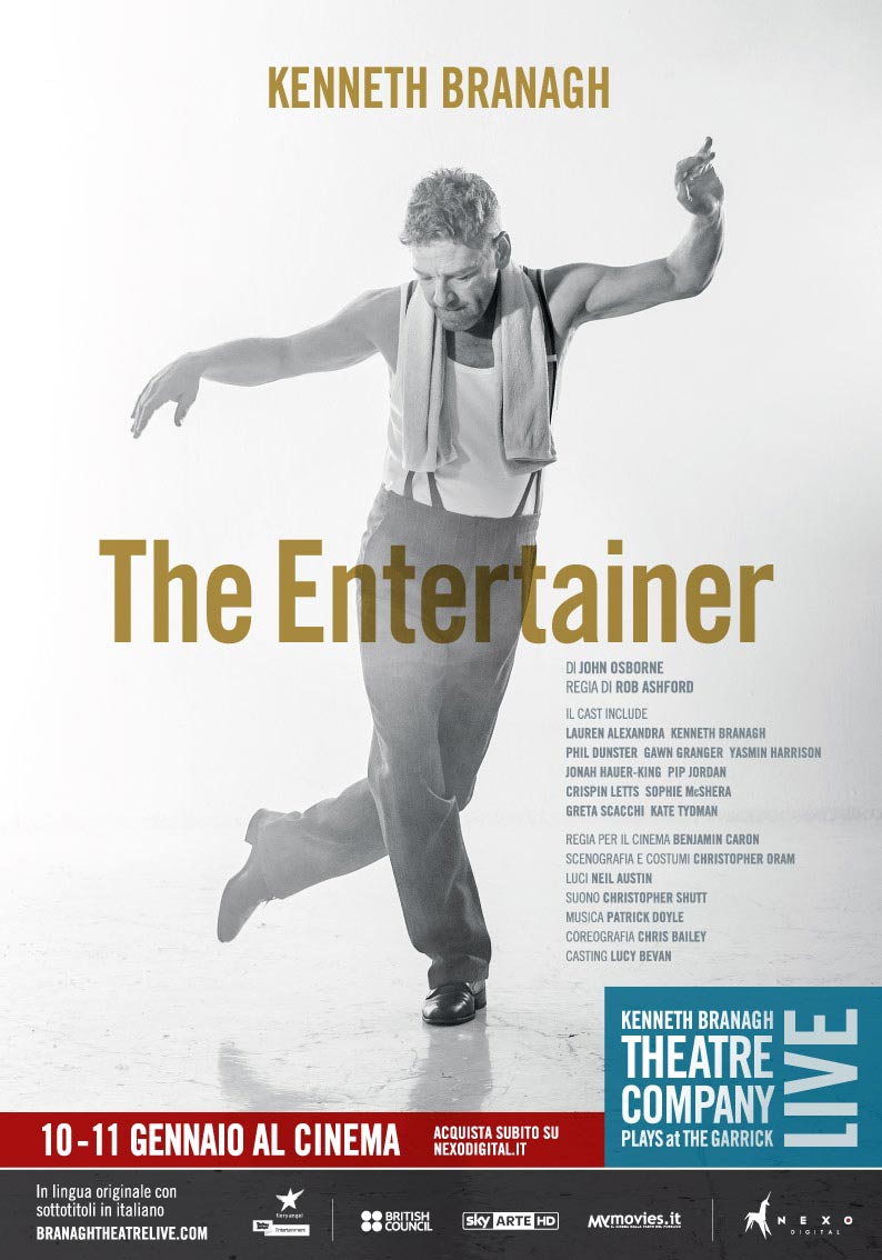 The Entertainer di John Osborne con Kenneth Branagh