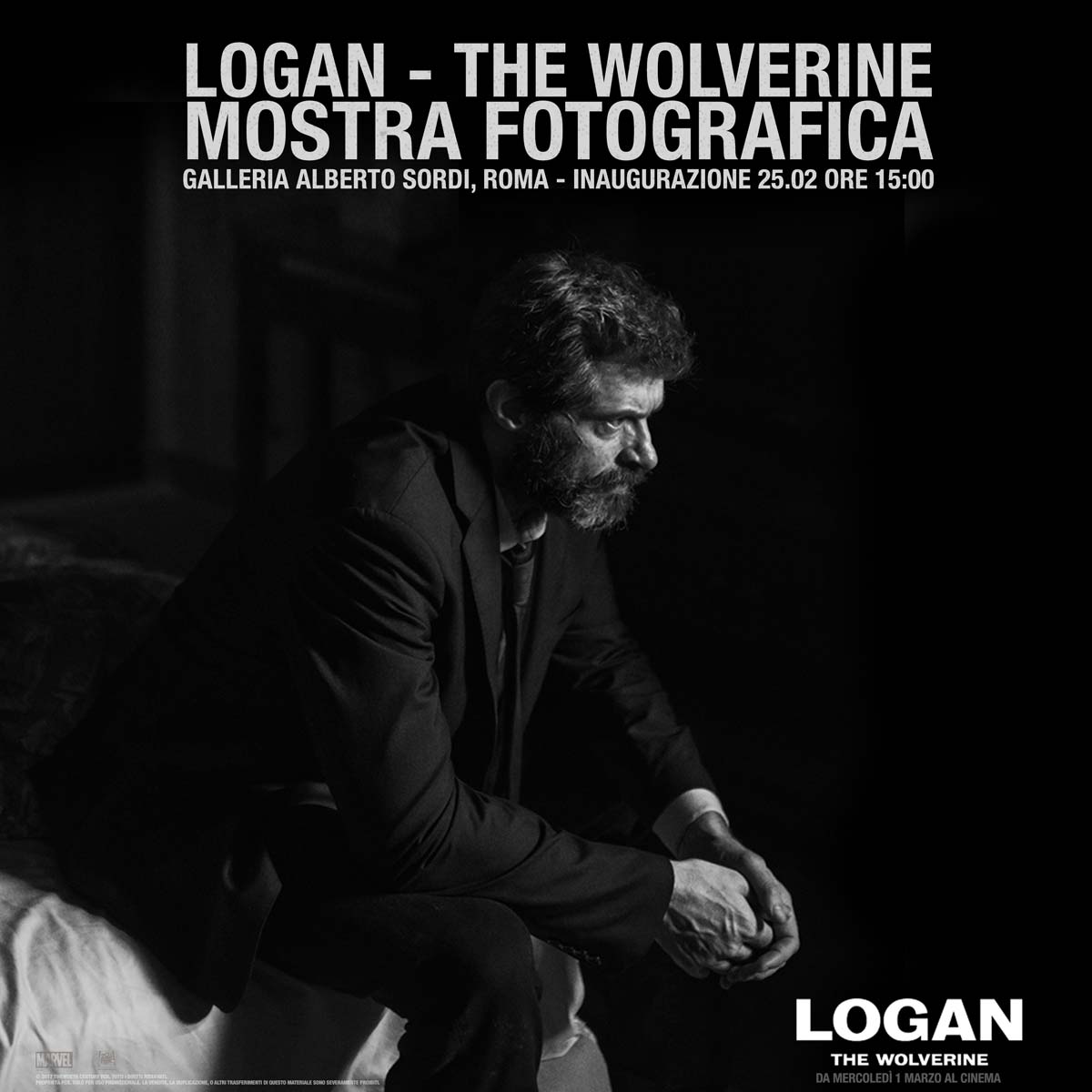 Logan - The Wolverine: Mostra Fotografica a Roma