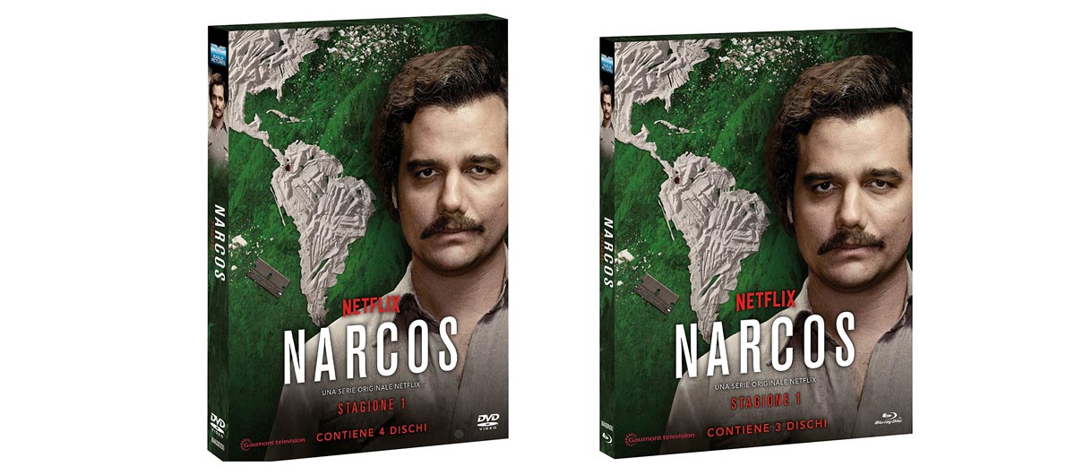 Narcos stagione 1 in DVD e Blu-ray