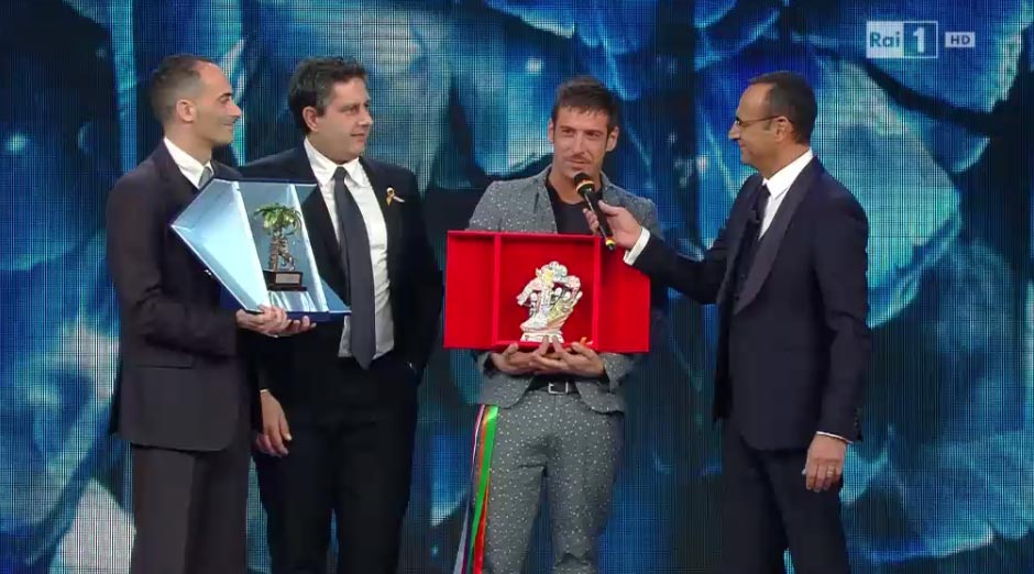 Sanremo 2016: Francesco Gabbani vince Nuove Proposte