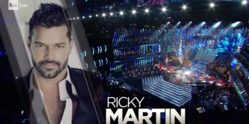 Sanremo 2017, superospite Ricky Martin