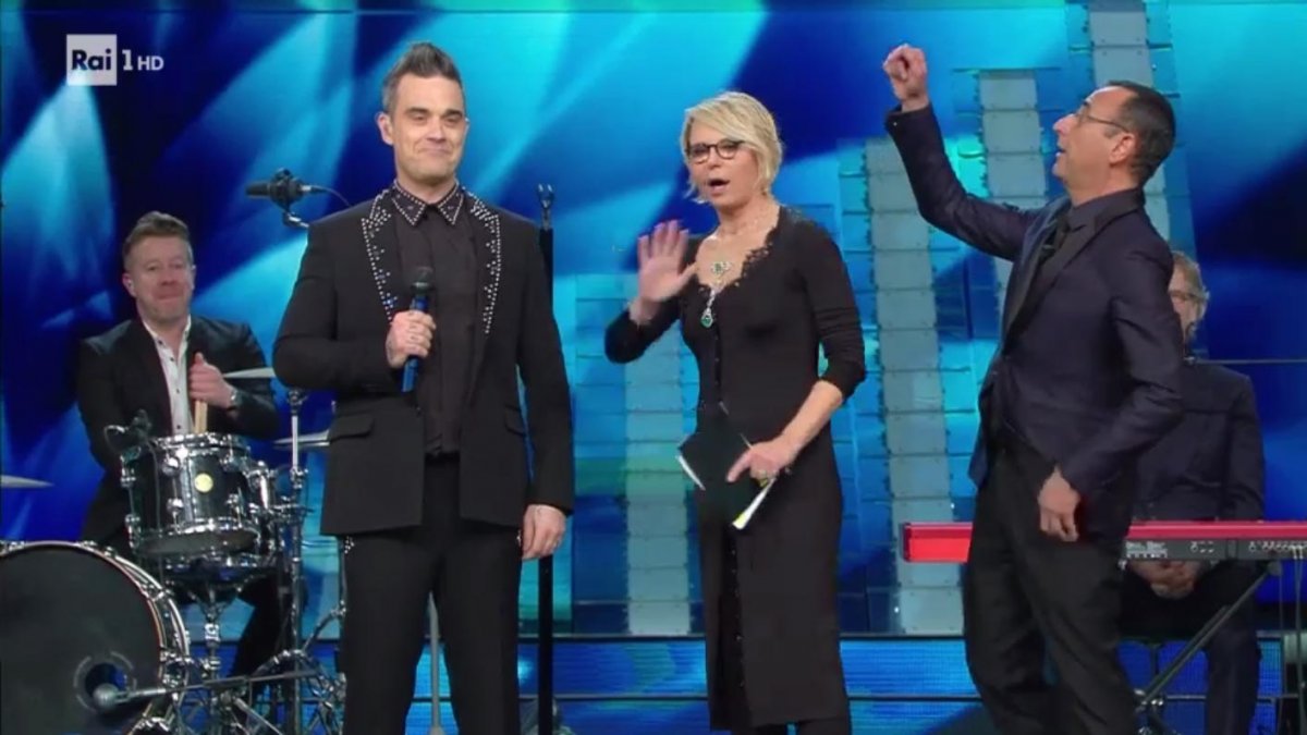 Sanremo 2017, superospite Robbie Williams