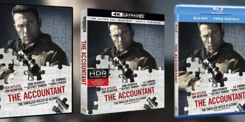 The Accountant, il thriller con Ben Affleck in DVD, Blu-ray e 4K Ultra HD