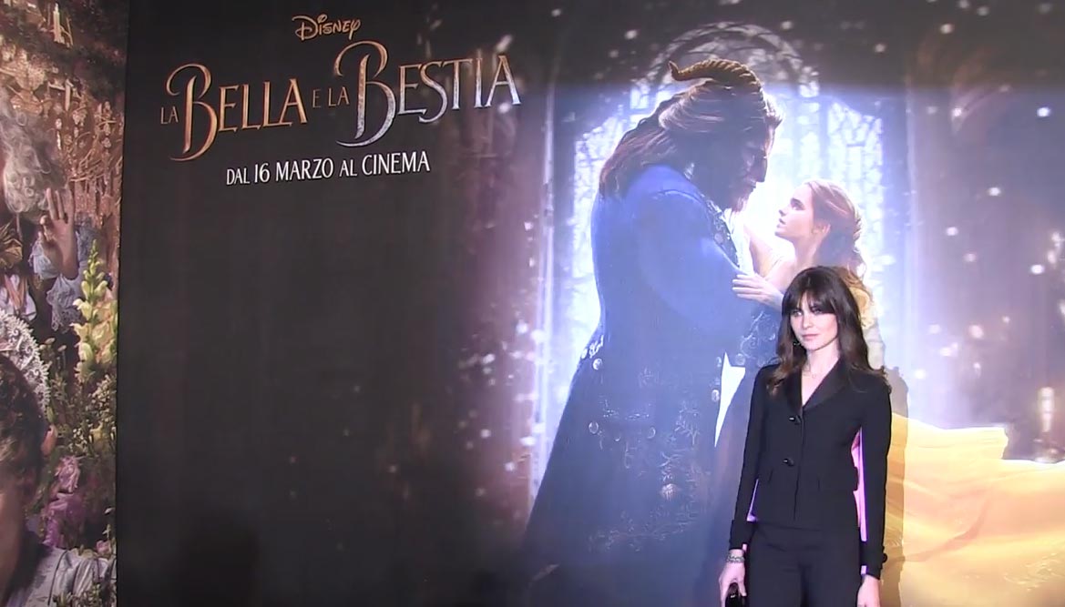 La bella e la bestia, Video dalla Premiere italiana a Milano