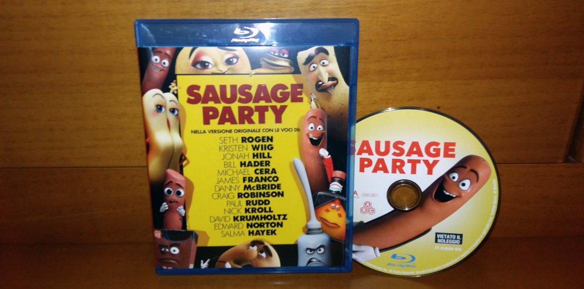 Blu-ray di Sausage Party - vita segreta di una salsiccia