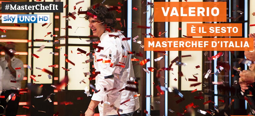 MasterChef Italia 6, ha vinto Valerio