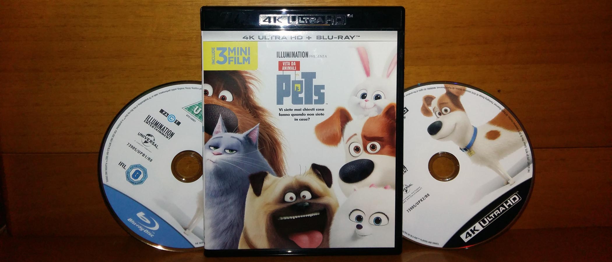 Pets - Vita da animali, Recensione Blu-ray 4k UHD