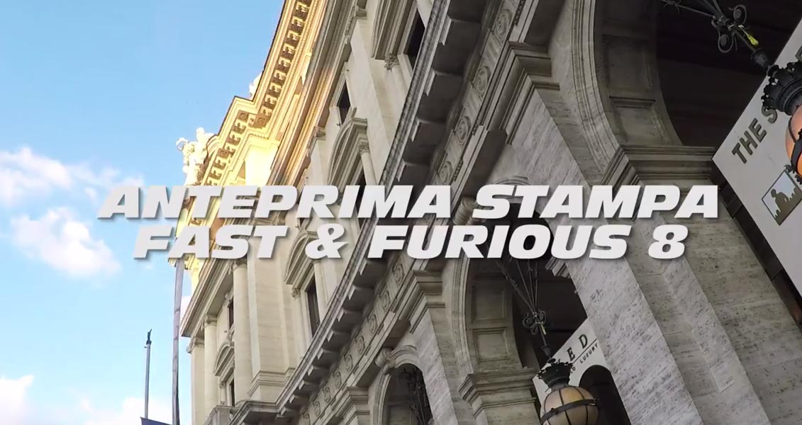 Fast and Furious 8 - Il meglio dell'Anteprima a Roma